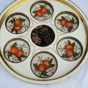Vintage Florida Beverage Tray‎